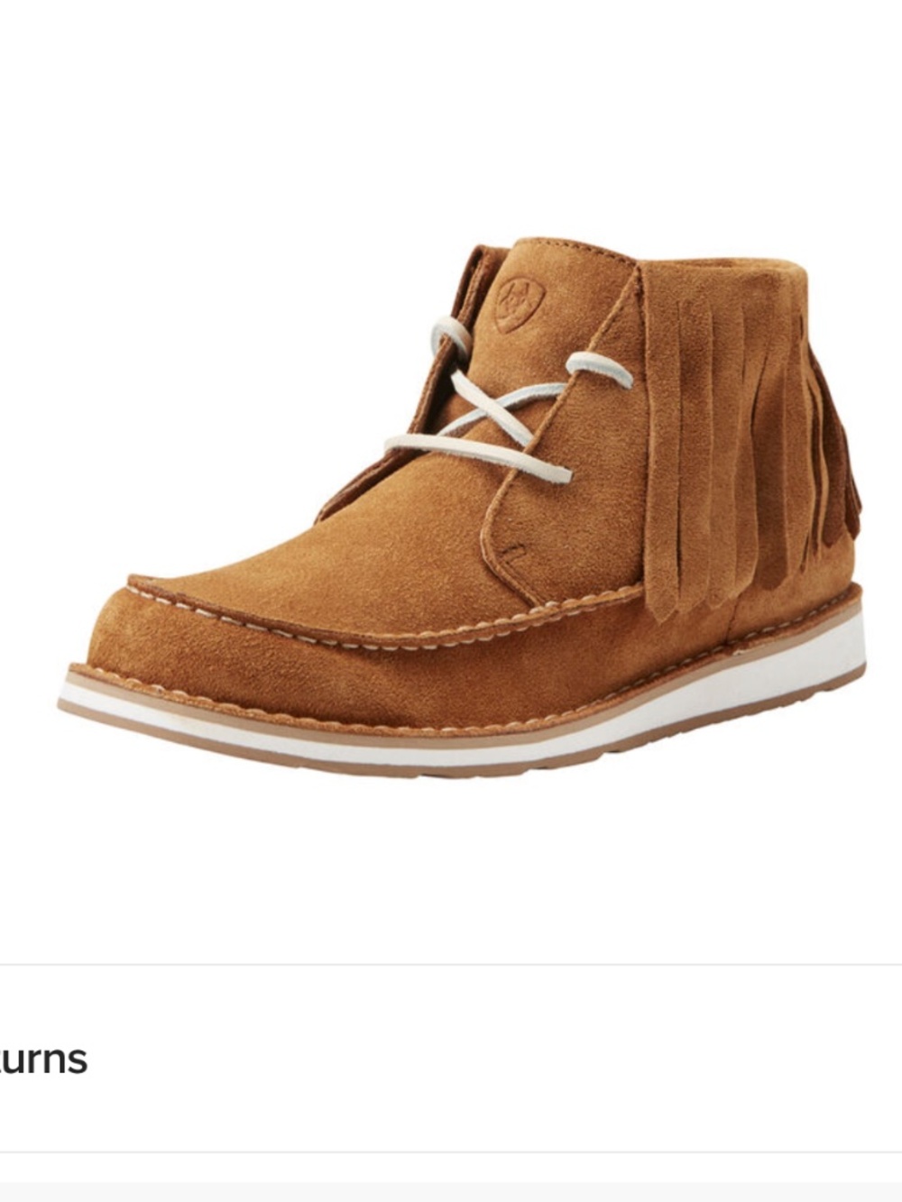 Ariat Cruiser Suede Fringe Boots